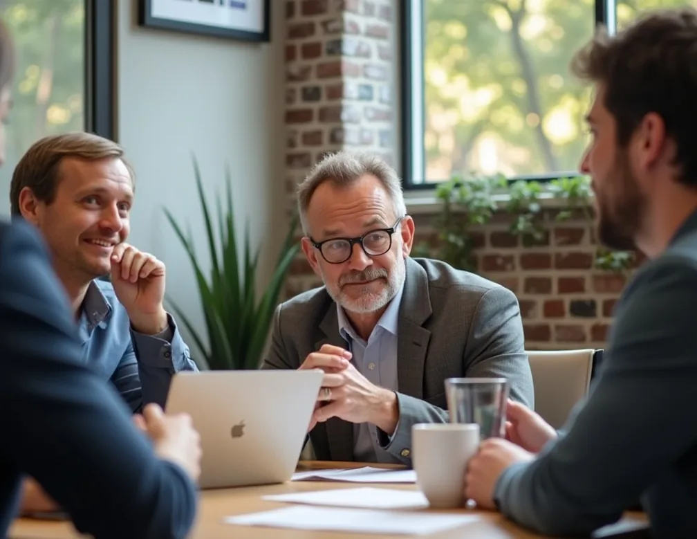 Business culture coaching session